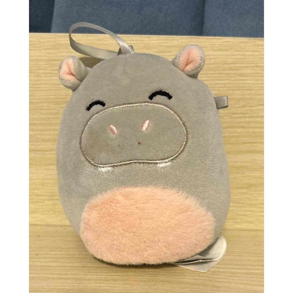 Squishmallows Ornament Harrison the Hippo 4-Inch Plush **New Without Tags**